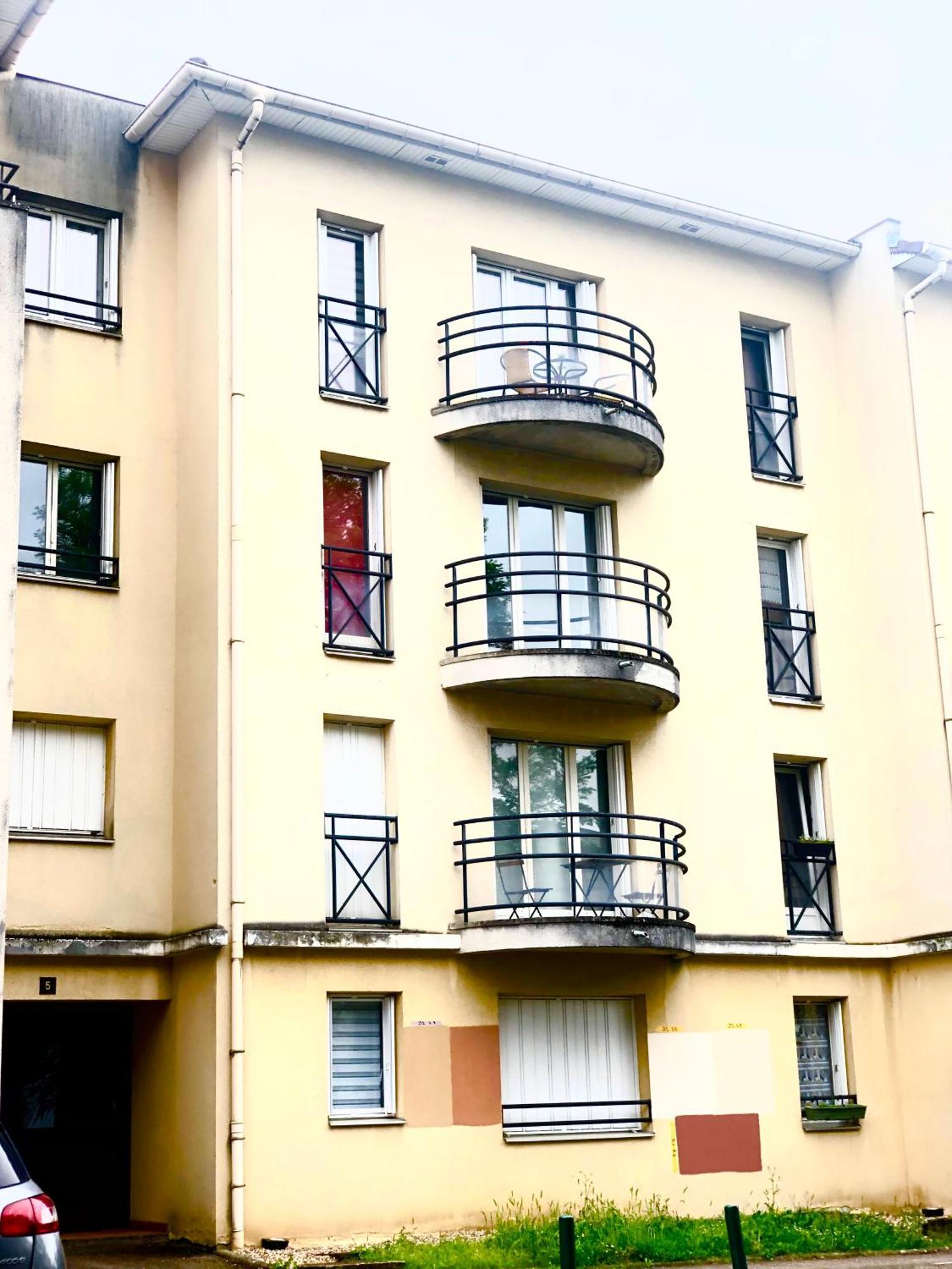 Superbe Appartement Tout Equipe, Le Nid D'Eva A Metz Gare, Parking Prive, Balcon, F2, 50M2, 3P Dış mekan fotoğraf